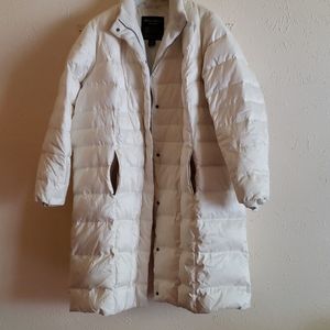 Eddie Bauer Down Coat, white,  size 4X